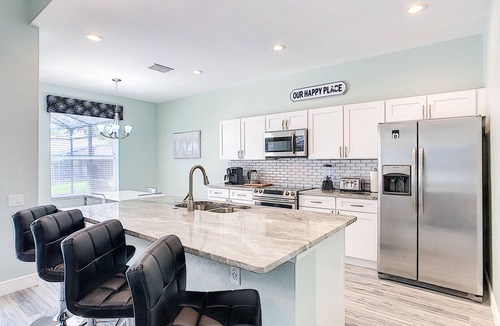 Windsor Hills House | 5BR Disney Villa: Pool & Spa, Game Room, Theater