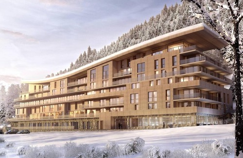 Arc-1600 Apartment | 5th floor, fitness, swimming pool, sauna, hammam, terrace, ski locker, 70m², Les Arcs