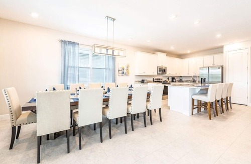 West Kissimmee Villa | 8BR Encore Villa | August Availability — Private Pool, Spa, Theater & Game Room