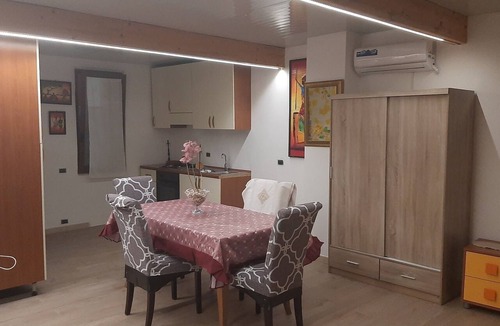 Specchia Apartment | A fully equipped, comfortable, and cozy studio apartment with a pool