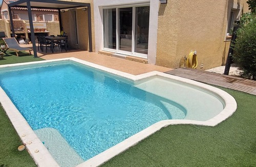 La Peyrade Villa | A haven of tranquillity in the sun, close to the sea, with private pool and air conditioning.