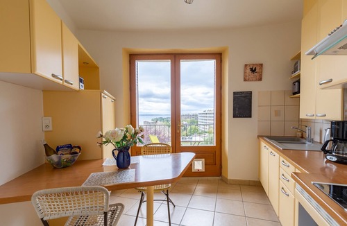 Thonon-les-Bains Apartment | Apartment '2p au Belvédère' with Lake view and Balcony