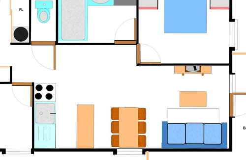 Aussois Apartment | Apartment Aussois, 2 bedrooms, 6 persons
