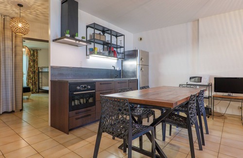 Vallon-Pont-d'Arc House | Apartment 'Corinne' with Mountain View, Private Pool and Wi-Fi