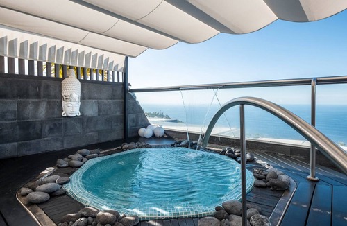 La Corujera Apartment | Apartment "SPR Ático" with Whirlpool, Terrace, Sea View & Wi-Fi