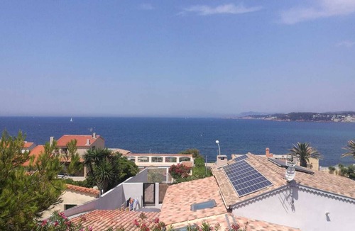 Six-Fours-les-Plages Apartment | Appart. 2P Magnifique vue mer Six Fours Corniche Solviou