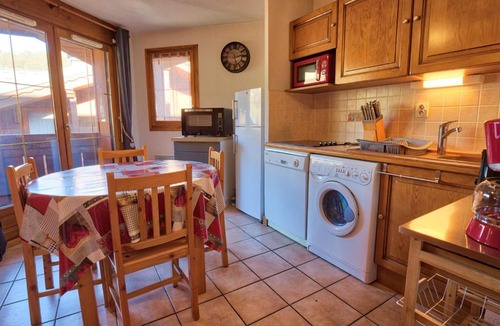 Notre-Dame-de-Bellecombe Apartment | Appartement cosy au pied des pistes avec wifi et parking - FR-1-505-102