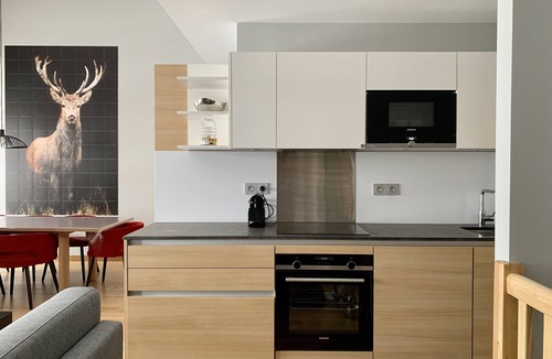 Arc-1800 Apartment | Arc 1800, superb duplex 100m2 - Ski in - Pool/Spa and Mont Blanc view