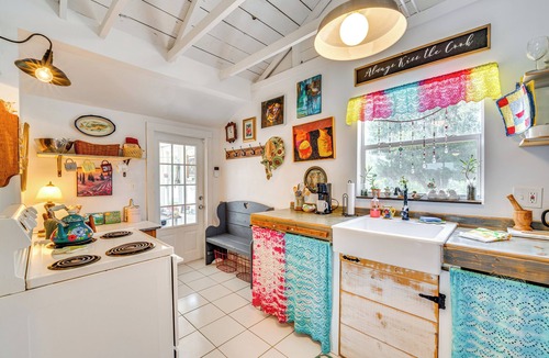 Fedhaven Cottage | Artsy Bungalow on St Anne Lake: Pool, Dock & Deck