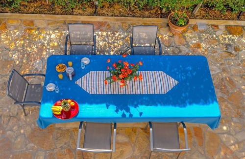 Agios Dimitrios Apartment | bbq, backyard, Of Amoudara, full Kitchen, parking-3