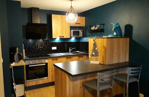Sallanches Apartment | Beautiful apartment with magnificent view of Mont Blanc