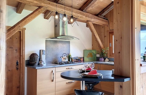 Cordon Apartment | Beautiful Apartment in Cordon with Mont Blanc View, Terrace and Parking