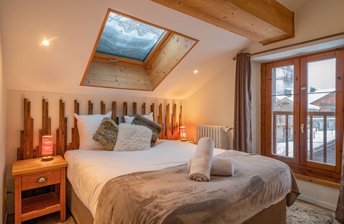 Chamonix City Centre Apartment | Beautiful top floor renovation, at the foot of Brevent hill.