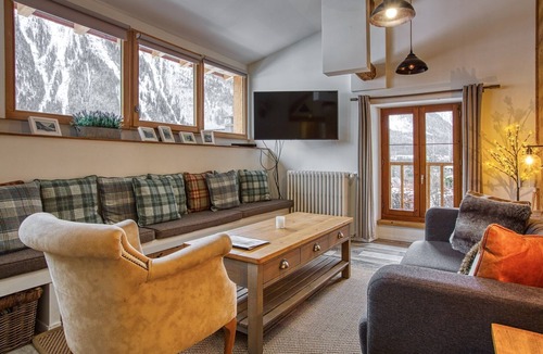 Chamonix City Centre Apartment | Beautiful top floor renovation, at the foot of Brevent hill.