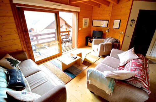 Vaujany Apartment | Bel Appartement Triplex Dans Chalet Le Verney à Vaujany Centre Village