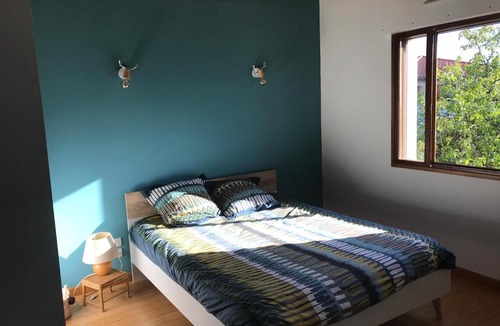 Marsat House | Belle Chambre dans maison tranquille