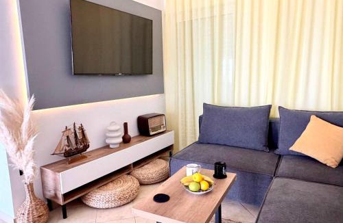 Amfilochia Apartment | BLUE - Seaview Loft Apartment
