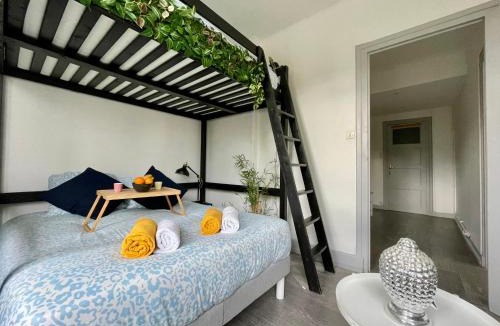 Feuillat Desgenettes Apartment | BnGo I Chic & Confort I 4 personnes, Proche Hôpital