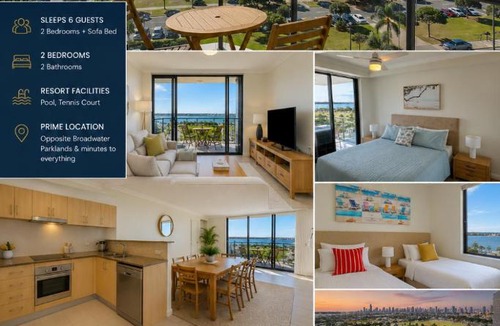 Southport Apartment | Broadwater Parklands Gold Coast- Ocean View