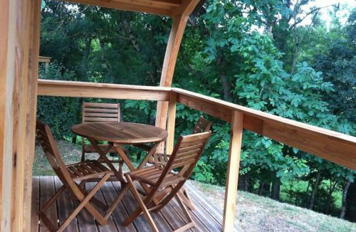 La Chatre Other | Cabane cosy avec terrasse en hauteur, poêle à bois - API-1-52-1725