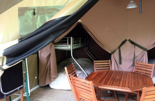Landry House | Camping Eden de la Vanoise* - Victoria Canvas Bungalow 3 Rooms 5 People Without Sanitary
