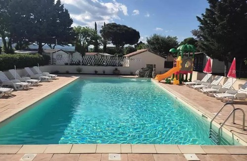 Massillargues-Attuech House | Camping l'Olivier * - Mobil-Homes Comfort 3 bedrooms 6 people