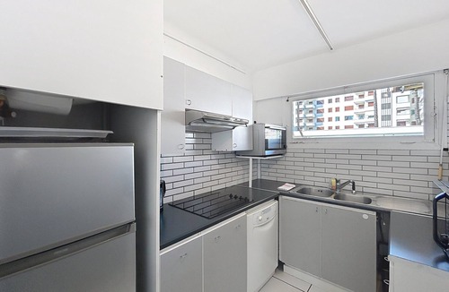 Pointe Croisette Apartment | Cannes: Palm Beach, quiet 1BDR with terrace, secure residence - parking