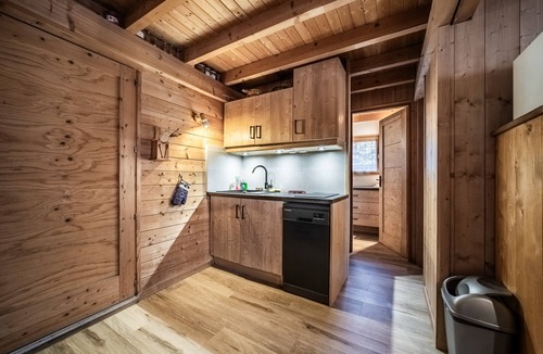 Verchaix Ski Chalet | Chalet “4p Comfort - Les Trolles”: Mountain View, Private Terrace & Wi-Fi