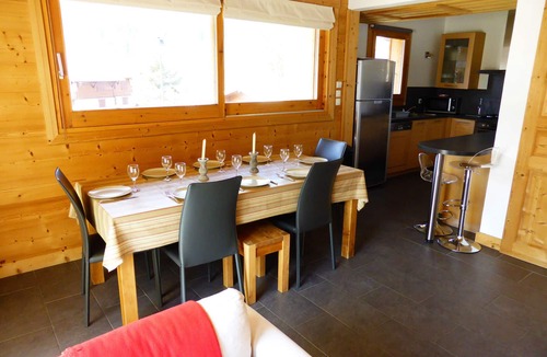Les Contamines-Montjoie Ski Chalet | Chalet for 8 pers. with large terrace and parking