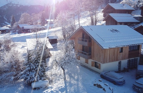 Saint-Nicolas-de-Veroce Ski Chalet | Chalet ski-in/out, sauna & spa, Mont-Blanc view