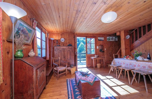 Montroc Ski Chalet | Chalet L’eau vive Near ski 3BR for 6, Le Tour (Argentière), France