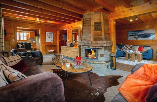 Les Granges Ski Chalet | Chalet Loisel - alpine holiday 10p with Aravis valley views - OVO Network