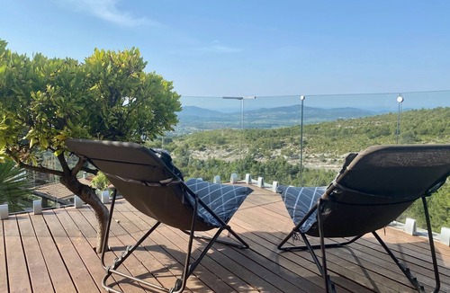 Le Castellet Ski Chalet | Chalet Ossature Bois,vue mer Exceptionnelle