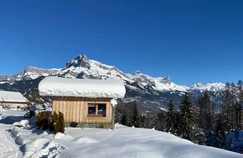 Combloux Ski Chalet | Chalet 'Petit Cosy' with Mountain View, Wi-Fi and Air Conditioning