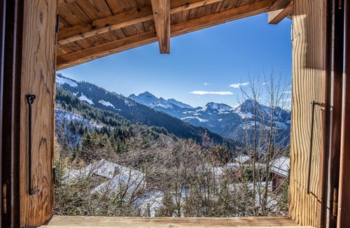 Manigod Ski Chalet | CHALET PICEA 3*10 MN FROM THE SLOPES SPA BEAUTIFUL MOUNTAIN VIEW