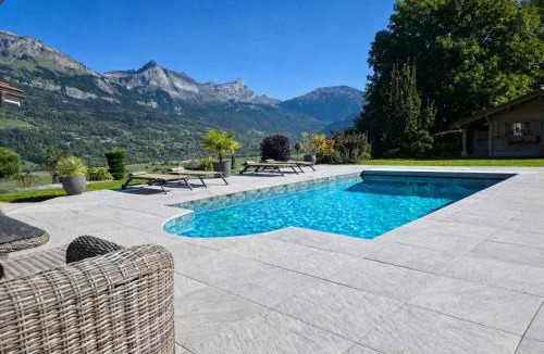 Domancy Villa | Chalet villa avec piscine Megeve