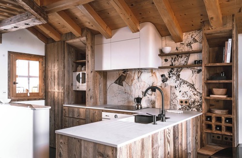 Arc-1800 Ski Chalet | Chalet with a terrace, in a quiet location in ARC 1800 in SAVOIE, rated 5 crystals.