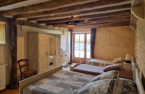 La Berthenoux Bed & Breakfast | Chambre "Rose des Sables", Domaine de la Rue