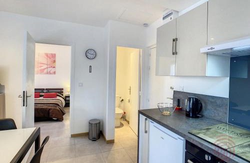 Lamalou-les-Bains Apartment | Charmant F2 avec Wifi à 150m des Thermes et centre-ville de Lamalou-les-Bains - FR-1-451-149
