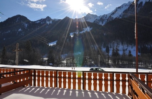 La Chapelle-d'Abondance Apartment | Charming studio with south terrace, pets allowed, parking