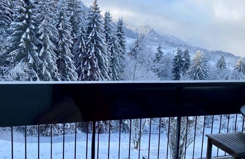 Le Planellet Apartment | Charming 50m² flat with stunning view of Megève