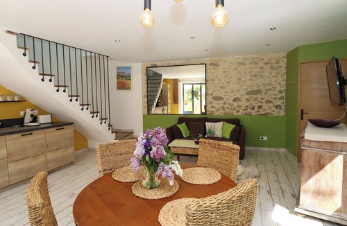 La Rochegiron House | Charming, air-conditioned vacation rental with a pool on the outskirts of the village