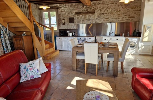 Charroux Cottage | Charming Cottage in Charroux with Pool, Terrace and Included Comforts