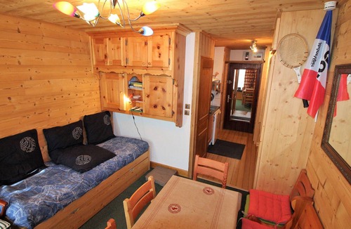 Val Claret Apartment | Charming studio for 2 in Tignes, south-facing balcony