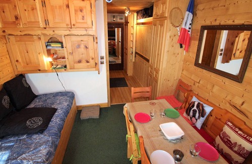 Val Claret Apartment | Charming studio for 2 in Tignes, south-facing balcony