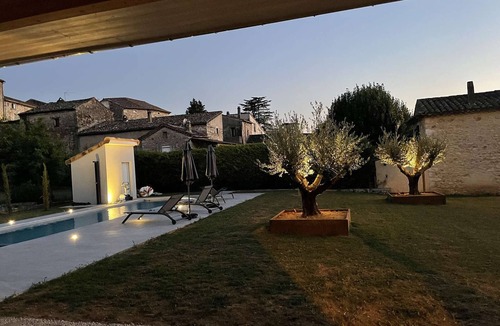 Vallon-Pont-d'Arc Villa | Charming Villa in Vallon-Pont-d'Arc with Private Pool, Terrace, and Garage