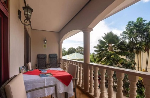 Mahe Island Apartment | Chez Benoit Self Catering- Au cap, mahe seychelles, beach garden view