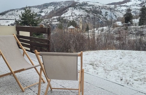 Le Sauze Apartment | Comfortable apartment completely renovated. 30m² terrace with small meadow