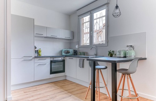 Grand Clement Apartment | Cosy Villeurbanne-Lyon Gare Part Dieu