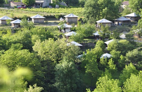Chassagnes Ski Chalet | cottage-tent in a leisure